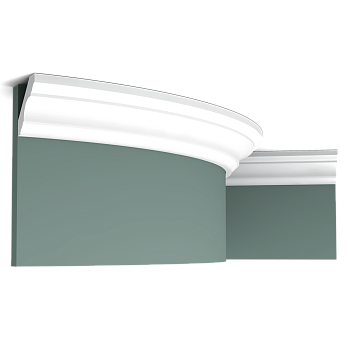 Карниз Orac Decor Flex гибкий C215F д 2000 x в 47 x ш 47